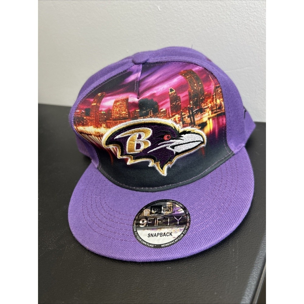 New Era New Era Baltimore Ravens New era 9FIFTY snapback hat skyline graphic